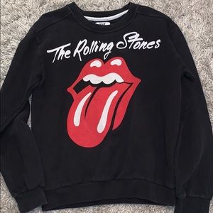 Vintage looking Rolling Stones crew neck